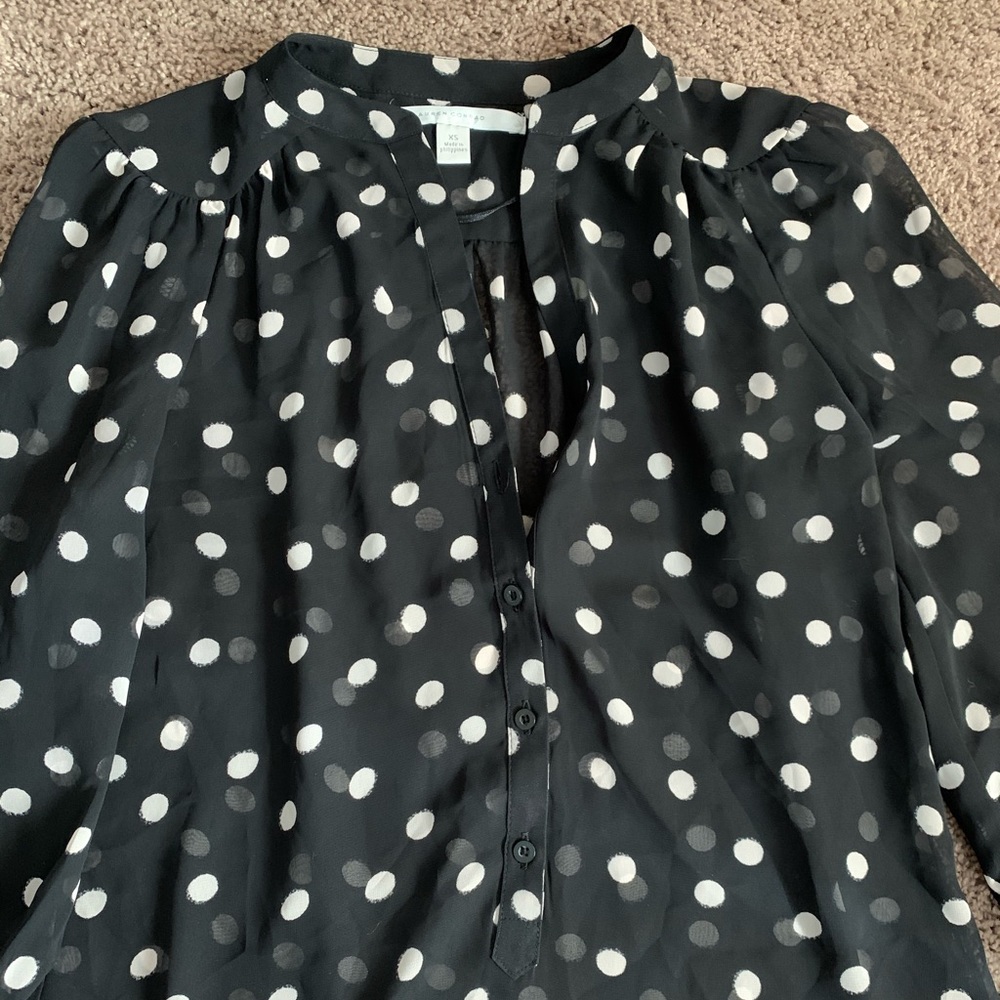 Polka dot blouse - Picture 2 of 2